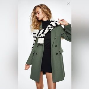 NWT Mango Wool Blend Coat